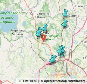 Mappa Via Degli Olmetti, 00060 Formello RM, Italia (6.81273)