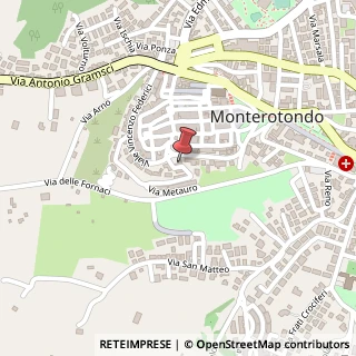 Mappa Piazza Comitato di Liberazione Nazionale, 2/4, 00015 Monterotondo, Roma (Lazio)