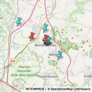 Mappa Via Burani C., 00015 Monterotondo RM, Italia (1.70455)
