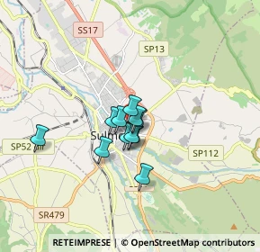 Mappa Via Cappuccini, 67039 Sulmona AQ, Italia (1.00545)