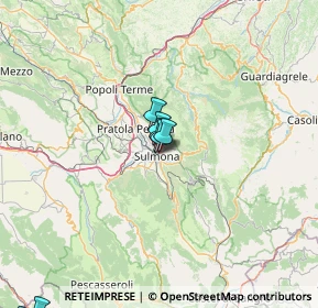 Mappa Via Cappuccini, 67039 Sulmona AQ, Italia (35.41333)
