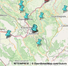 Mappa Via Cappuccini, 67039 Sulmona AQ, Italia (16.49333)