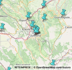 Mappa Via Cappuccini, 67039 Sulmona AQ, Italia (25.766)