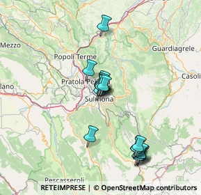 Mappa Via Cappuccini, 67039 Sulmona AQ, Italia (12.94118)