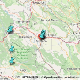 Mappa Via L. Perosi, 67051 Avezzano AQ, Italia (15.10615)
