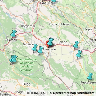 Mappa Via L. Perosi, 67051 Avezzano AQ, Italia (25.767)