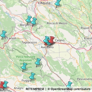Mappa Via L. Perosi, 67051 Avezzano AQ, Italia (24.564)