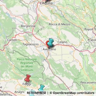 Mappa Via L. Perosi, 67051 Avezzano AQ, Italia (28.55364)