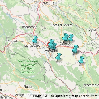Mappa Via Don Lorenzo Perosi, 67051 Avezzano AQ, Italia (11.58364)