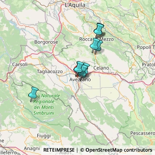 Mappa Via Don Lorenzo Perosi, 67051 Avezzano AQ, Italia (10.83818)