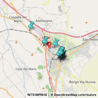 Mappa Via Don Lorenzo Perosi, 67051 Avezzano AQ, Italia (1.28)