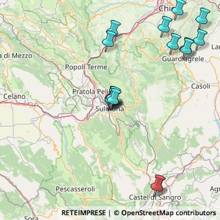 Mappa Via E. De Matteis, 67039 Sulmona AQ, Italia (20.82688)