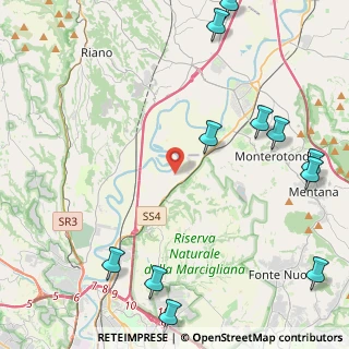 Mappa Via Salaria Km. 19, 00138 Roma RM, Italia (6.53818)