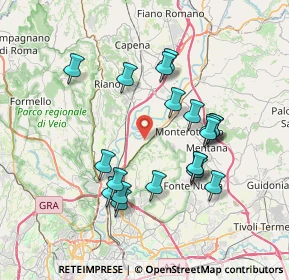 Mappa Via Gastone Maresca, 00138 Tenuta Santa Colomba RM, Italia (7.4015)