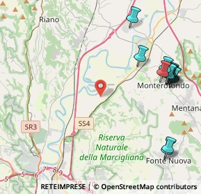 Mappa Via Gastone Maresca, 00138 Tenuta Santa Colomba RM, Italia (5.68769)