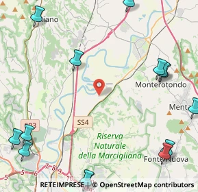 Mappa Via Gastone Maresca, 00138 Tenuta Santa Colomba RM, Italia (7.05267)