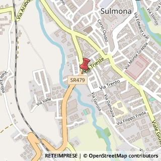 Mappa Via Gorizia, 2, 67039 Sulmona, L'Aquila (Abruzzo)