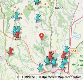 Mappa Via Bizzarone, 00188 Roma RM, Italia (5.7595)