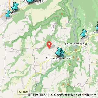 Mappa Via delle Prata, 00060 Mazzano Romano RM, Italia (3.865)