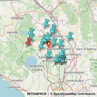 Mappa Via delle Prata, 00060 Mazzano Romano RM, Italia (11.101)