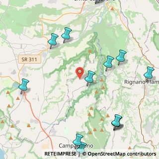 Mappa Via delle Prata, 00060 Mazzano Romano RM, Italia (6.30429)