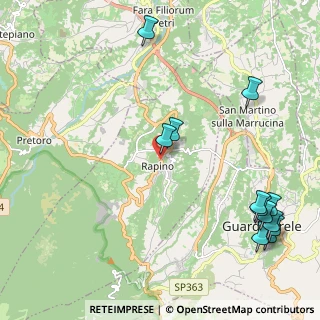 Mappa 66010 Rapino CH, Italia (2.95083)