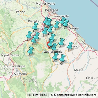 Mappa 66010 Rapino CH, Italia (12.3975)