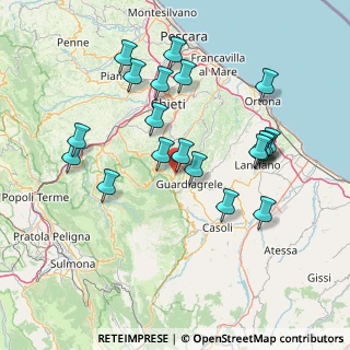 Mappa 66010 Rapino CH, Italia (15.911)