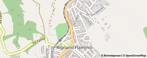 Mappa Rignano Flaminio
