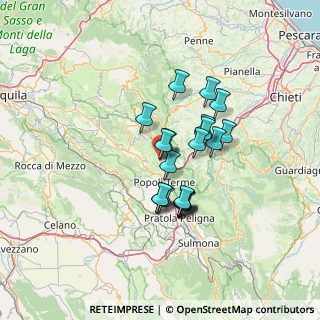 Mappa Via Antonio Gramsci, 65022 Bussi Sul Tirino PE, Italia (10.75)