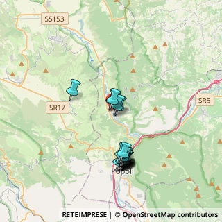 Mappa Via Antonio Gramsci, 65022 Bussi Sul Tirino PE, Italia (3.8465)