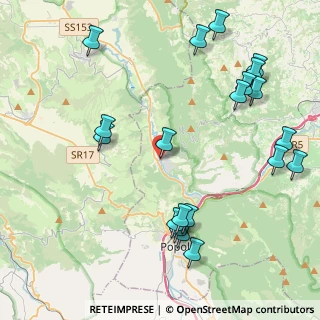 Mappa Via Antonio Gramsci, 65022 Bussi Sul Tirino PE, Italia (5.3885)
