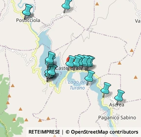 Mappa Via Umberto I, 02020 Castel di Tora RI, Italia (1.6535)