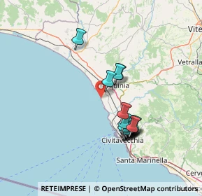 Mappa Via Filippo Giorgi, 01016 Tarquinia VT, Italia (13.34938)