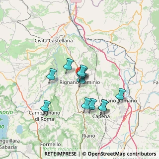 Mappa Via Alessandro Volta, 00068 Rignano Flaminio RM, Italia (5.9275)