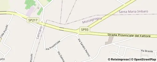 Mappa Mozzagrogna