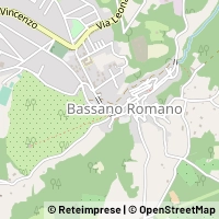 Map Bassano Romano