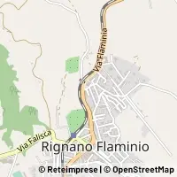Mapa Rignano Flaminio