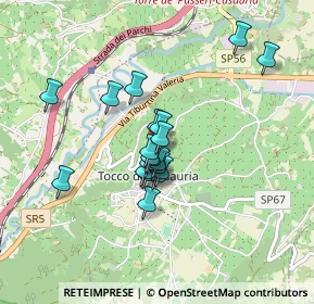 Mappa Via Napoli, 65028 Tocco Da Casauria PE, Italia (0.6575)