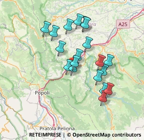 Mappa Via Napoli, 65028 Tocco Da Casauria PE, Italia (6.51842)