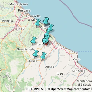 Mappa Via Iconicella, 66034 Lanciano CH, Italia (9.03214)