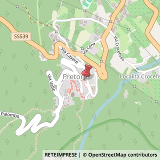 Mappa Via dei Mulini, 1, 66010 Pretoro, Chieti (Abruzzo)