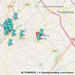 Mappa S.S. 524, 66030 Fossacesia CH, Italia (3.338)