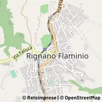 Kort Rignano Flaminio