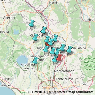 Mappa Madonna del giglio, 00068 Rignano Flaminio RM, Italia (10.82294)