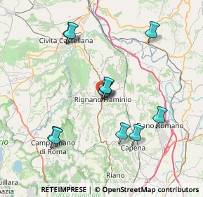 Mappa Della Stazione, 00068 Rignano Flaminio RM, Italia (7.61545)