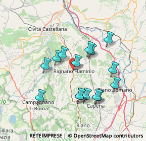 Mappa Della Stazione, 00068 Rignano Flaminio RM, Italia (6.90533)