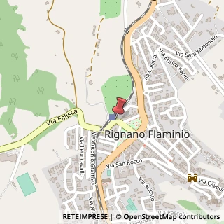 Mappa Via Falisca,  1, 00068 Rignano Flaminio, Roma (Lazio)
