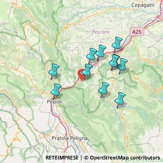 Mappa 65028 Tocco da Casauria PE, Italia (6.62)