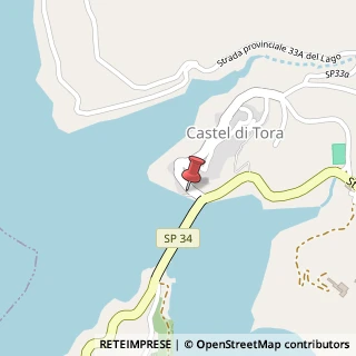 Mappa SP34, 44, 02020 Castel di Tora, Rieti (Lazio)